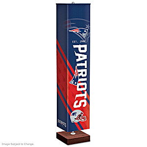 New England Patriots Four-Sided Floor Lamp