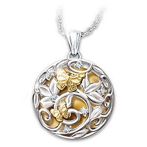 Harmony Ball Pendant Necklace Chimes With Movement
