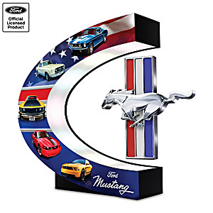 Ford Mustang Levitating Emblem With Light-Up Base