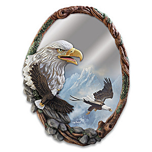 Ted Blaylock "Reflections Of Majesty" Sculpted Wall Mirror