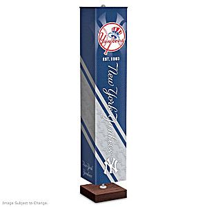 Yankees 5-Foot Floor Lamp With Hands-Free Switch