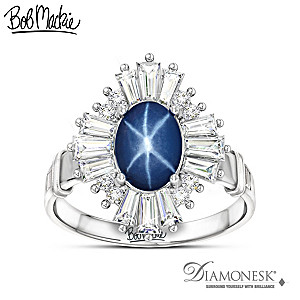 Bob Mackie "Superstar" Created Star Sapphire Ring