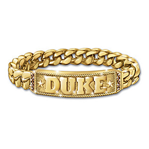 John Wayne-Inspired "Duke" Bourbon Quartz Men's Bracelet