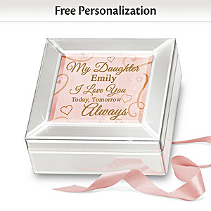 Glass Music Box Personalized For Your Daughter