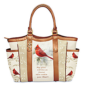 James Hautman Cardinal Art Remembrance Tote Bag