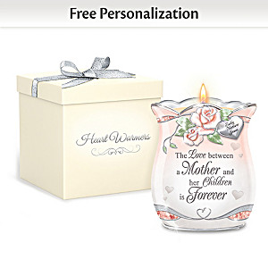 Personalized Porcelain Candleholder For Mother
