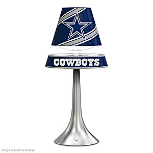 Dallas Cowboys Lamp With Levitating Shade