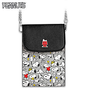 PEANUTS Snoopy & Woodstock Crossbody Cell Phone Bag