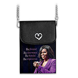 Michelle Obama "Be Empowered" Crossbody Cell Phone Bag