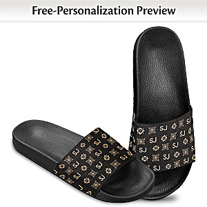 Just My Style Personalized Women's Slide Sandals