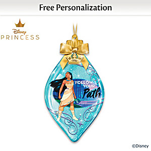 Disney Princess Pocahontas Personalized Light Up Ornament