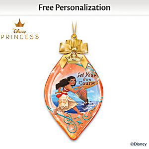 Disney Princess Moana Personalized Light Up Ornament