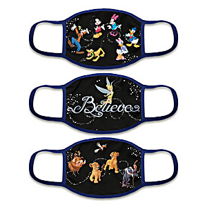 3 "Relive The Magic" Face Masks With Character Artwork