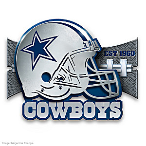 Dallas Cowboys 3-D Illuminated Metal Sign