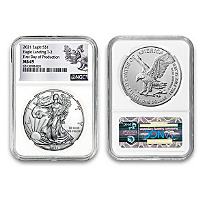 First-Ever Day Of Production Type 2 American Silver Eagle