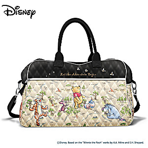 Disney Winnie The Pooh Quilted Weekender Bag