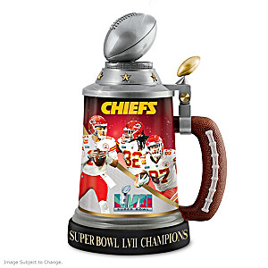 Chiefs Super Bowl LVII Champions Commemorative Stein