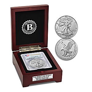 2023 First Strike Silver Eagle Coin With Type 2 Reverse
