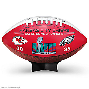 Kansas City Chiefs Super Bowl LVII Commemorative Football