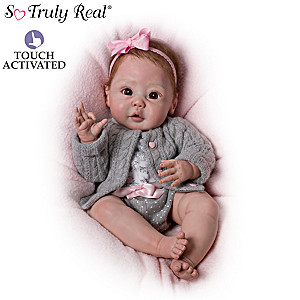 Sherry Miller Cuddly Coo! Interactive Baby Doll That "Coos"