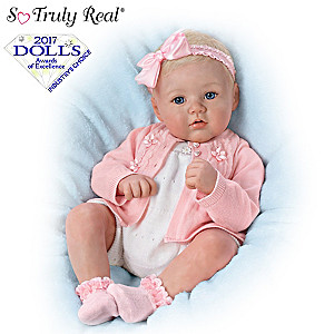 Marissa May "Perfect In Pink Annika" Lifelike Baby Girl Doll
