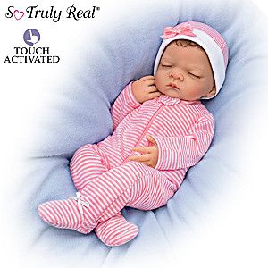 Hazel Realistic Baby Doll Actually Warms As You Hold Her