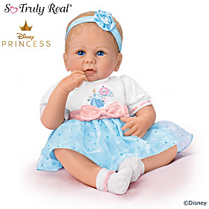 Linda Murray Disney Vinyl Baby Doll With Cinderella Outfit