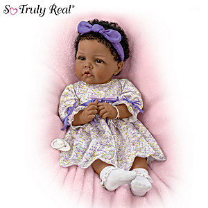 Inspirational Baby Doll And Custom Outfit With Golden Cross