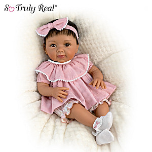 Camila Lifelike Baby Doll in Custom 5-Piece Ensemble