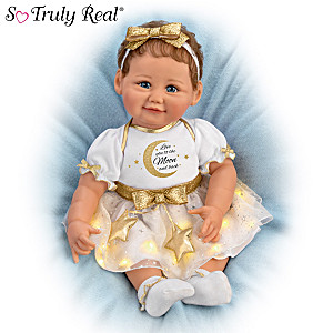 Realistic Baby Doll with Loving Message and Light Up Skirt