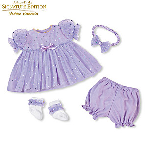 4-Piece Baby Doll Tulle Party Dress Set By Victoria Jordan