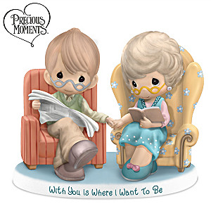 Precious Moments "With You Is Where I Want To Be" Figurine