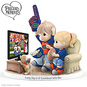 "Every Day Is A Touchdown With You" Florida Gators Figurine