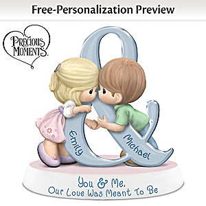 Precious Moments Personalized Couples Figurine