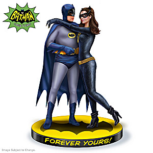 BATMAN and CATWOMAN "Forever Yours" Sculpture