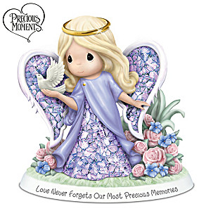 Precious Moments Alzheimer's Awareness Angel Figurine