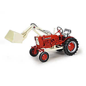1:16-Scale 1977 Farmall Diecast Tractor With Front Loader