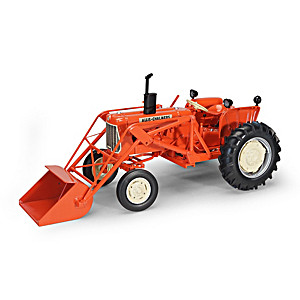 1:16-Scale Allis-Chalmers Diecast Tractor With Front Loader