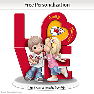 Kansas City Chiefs Figurine Personalized With Names