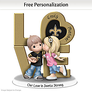 Precious Moments Saints Figurine Personalized With Names