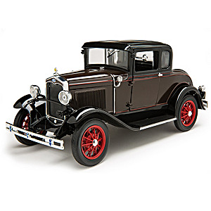 1:18-Scale 1931 Ford Model A Deluxe Coupe Diecast Car