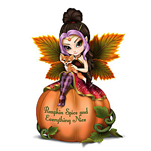 Jasmine Beckett-Griffith Pumpkin Fairy Figurine