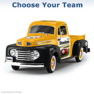 1:18-Scale NFL 1948 Ford Pickup Sculpture: Choose Your Team