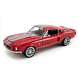 1:18-Scale 1968 Shelby Mustang Cobra Restomod Diecast Car