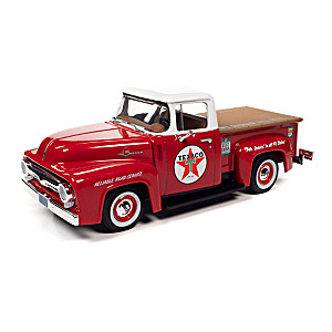 Texaco 1956 Ford F-100 Diecast Truck And Coin Bank