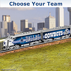 "Choose Your Team" NFL Illuminated Electric Train