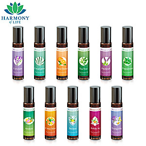 Harmony Of Life Aromatherapy Pure Essential Oil Roll-Ons