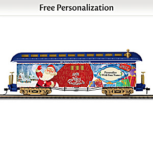 2022 Holiday Train Car Personalized With Name Or Message