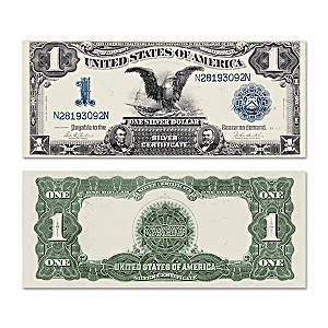 The Giant "Horse Blanket" $1 Black Eagle Silver Certificate