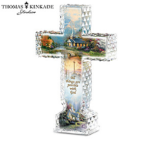 Thomas Kinkade Inspirations Of Hope Cross Collection